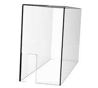 FUNNETOYU Boîtier Transparent Acrylique pour Console de Jeu Switch OLED Protection Poussière Étui de Rangement et pour Console de Jeu