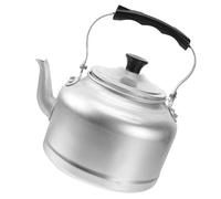 FUNNETOYU Bouilloire Aluminium Épaisse avec Poignée Antidérapante et Filtre Intégré Chaudière Robuste Résistante à Lusure Théière Capacité pour Maison et Camping