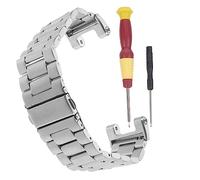 FUNNETOYU Bracelet Montre Acier Inoxydable 18mm Ajustable Design Créatif Pour Montre Homme Compatible Style Dinosaure Tyrannosaure Quotidien