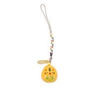 FUNNETOYU Breloque Téléphone Tigre Pendentif Clochette Sonore en Métal Lanière Porte-clés à Suspendre, Ornement Feng Shui Porte-clés Téléphone Portable, Accessoire Décoratif Voyage