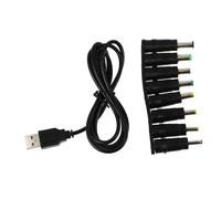 FUNNETOYU Câble Alimentation USB vers DC avec Protection Les Courts Circuits et Surcharge Adaptateur Multifonction pour Appareils Électroniques Domestiques