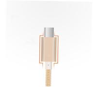 FUNNETOYU Câble USB Type C Nylon Torsion Câble de Données Compatible Appareils USB Type C Couleur Aléatoire Couleur Aléatoire