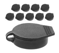 FUNNETOYU Capuchon de Serrure Anti-poussière 10pcs en Plastique pour Systèmes Électriques Utilisation en Milieu Public