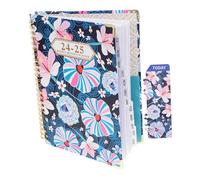 FUNNETOYU Carnet de Notes à Spirale Planificateur Organisateur pour Étudiants et Enseignants Cahier à Papier Épais Résistant Agenda Hebdomadaire Portable pour Bureau et École