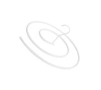 FUNNETOYU Cintre Spiralé en Acier Inoxydable pour Séchage de Draps et Couettes, Support Compact pour Petits Espaces et Appartements 41X41X17Cm