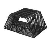 FUNNETOYU Clôture Miniature Noire pour Blocs de Construction Kit Pente D’Obstacles Militaire DIY Accessoire Stable pour Terrain D’Entraînement Jeu Créatif et Modèle de Ferme 1 Ensemble