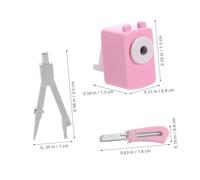 FUNNETOYU Compas Cutter Artisanal Fournitures Scolaires Miniatures pour Décor et Accessoires Photo