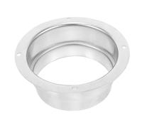 FUNNETOYU Connecteur de Collier de Conduit Échappement pour Barbecue Bride Droite Acier Inoxydable Raccord de Tuyau de Ventilation pour Purification de Fumée Odeurs Installation Stable pour