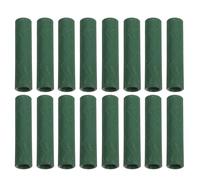 FUNNETOYU Connecteur de Tuteur pour Plante 20 Pièces, PP Vert, pour Tiges de 8 mm, Stable et Réutilisable, pour Jardinage et Treillis d’Aubergine