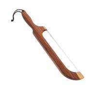FUNNETOYU Couteau Lame Dentelée avec Manche Trancheuse Rapide et Propre pour Baguette Toast et Gâteau Accessoire Polyvalent de Cuisson
