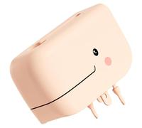 FUNNETOYU Couvercle de Bec en Silicone de Baleine Beige, Protège Bébé des Blessures, Facile à Nettoyer, Salle de Bain Jardins D'garçon et Filles
