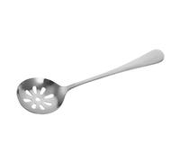 FUNNETOYU Cuillère à Servir Inox Petite Cuillère Égouttoir Perforée Compacte pour Usage Quotidien