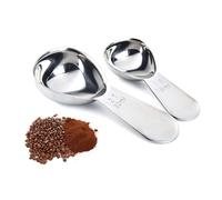 FUNNETOYU Cuillère Doseuse Café Inox Cuillère Mesurer avec Graduation pour Poudre Lait Sucre Ustensile Cuisine Robuste