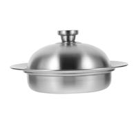 FUNNETOYU Cuiseur Vapeur Multifonctionnel en Acier Inoxydable 304 Panier Vapeur Épais Couvercle Réutilisable pour Cuisson Maison Ustensile la Cuisine Robuste