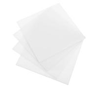 FUNNETOYU Diffuseurs de Lumière LED Durabilité Longue Durée Lot de 4 en Acrylique Blanc, Panneaux de Plafond Anti-éblouissement pour Salon et Installations Modernes