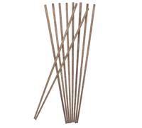 FUNNETOYU Ensemble de 5 Paires de Baguettes Longues en Bois de Poulet, Réutilisables et Polyvalentes, Style Chinois Esthétique pour Restaurants et Hotpot
