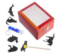 FUNNETOYU Ensemble de Marionnettes à Éducatives pour Garçon et Filles Kit de Bricolage Créatif Jouet Scientifique Soi-Même d'Ombres Activité Éducative