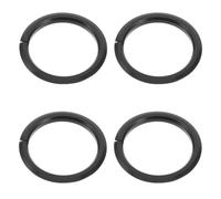 FUNNETOYU Entretoise de Base de Fourche de vélo 4pcs en Alliage d'aluminium, entretoise d'adaptation pour fourches Coniques, pour VTT, Aventures Longue Distance et Maintenance