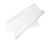 FUNNETOYU Feuille Autocollante Film Électrostatique Pvc Réutilisable Tableau Blanc Effaçable à Sec pour Écriture et Dessin pour Surfaces Lisses en Classe ou Maison