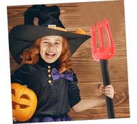 FUNNETOYU Fourche Gonflable Rouge pour Cosplay Diable Halloween Accessoire Portable et Facile à Utiliser
