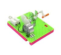 FUNNETOYU Générateur Manuel DIY Éducatif Scientifique pour Garçon Fille Apprentissage et Expérience Pratique