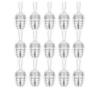 FUNNETOYU Gloss à Lèvres pour Usage Quotidien Réutilisables et Portables de Pot de Miel en Plastique Lot de 15 Tubes et Voyage D'affaires