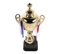 FUNNETOYU Grand Trophée de Championnat en Métal Doré 36,5 Cm
