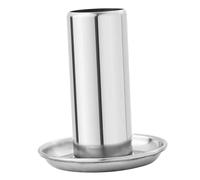 FUNNETOYU Grilled Chicken Roasting Rack Acier Inoxydable pour Barbecue Extérieur Support Vertical Stable pour Poulet Canard et Dinde Outil de Cuisson Plein Air et Facile à Nettoyer