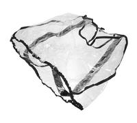 FUNNETOYU Housse de Siège Bébé Transparente en Plastique, Protection Pluie, Vent et Froid pour Poussette et Cosy, Usage Extérieur, Léger et Pratique, Compatible Nombreux Modèles