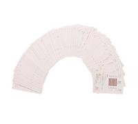 FUNNETOYU Jeu de Cartes Yi Jing 64 Hexagrammes en Papier Outil de Divination et Contemplation Kit Complet pour Apprentissage et Pratique Spirituelle Sensoriel Compatible Débutants et