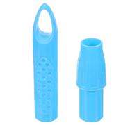 FUNNETOYU Kit de 19 Fixations en Plastique Haute Résistance pour Connecteurs de Tringle à Vêtements Télescopique, Accessoires Bleus pour Étendoir de Buanderie, Montage Facile, Adaptés