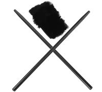 FUNNETOYU Kit D'expérimentation D'électrification par Friction Bâtonnet en Caoutchouc et Poils, Matériel Pédagogique pour Cours de Physique, Outil D'expériences Couleur Aléatoire