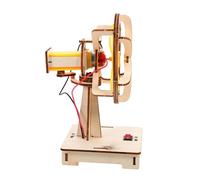 FUNNETOYU Kit Éducatif Scientifique DIY Ventilateur Électrique pour Garçon Fille Matériel Complet pour Expériences Scientifiques Apprentissage Pratique et Développement des Compétences