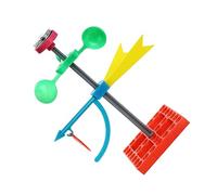 FUNNETOYU Kit Éducatif Stem pour Garçon Fille Jeu de Construction Girouette DIY pour Apprentissage Scientifique Kit de Montage Vent et Éducation Technologique pour Garçons et Filles