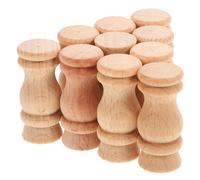 FUNNETOYU Lot de 10 Broches pour Piliers pour Décoration Artisanat Escaliers Intérieurs Rampes Réparation Restaurant Beige