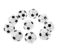 FUNNETOYU Lot de 10 de Foot Injection Plastique 25 Mm Grand Format Remplacements pour Foot de Table Jeu de Table Football pour Adultes et Bureau et Compatibles