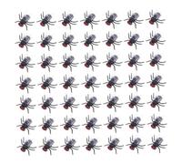 FUNNETOYU Lot de 120 Mouches Artificielles en Plastique Réalistes en PVC