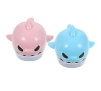 FUNNETOYU Lot de 2 Porte-clés Requin à Dents pour Garçon et Filles, Jeu de Doigts Créatif en Plastique, Décoration Amusante, Couleurs Aléatoires, pour Fêtes et Jeux Couleur Aléatoire