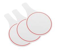 FUNNETOYU Lot de 3 Tableaux de Score Vierges 15×25 CM Tableau Blanc Effaçable à Sec Simple Face Tableau de Notation Soi-Même pour Votes Juges et Bureau Matériel Pratique et Réutilisable