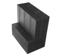FUNNETOYU Lot de 4 inserts en mousse pour une expédition sûre Matériau d'emballage absorbant les chocs pour objets délicats et œuvres d'art et pratiques