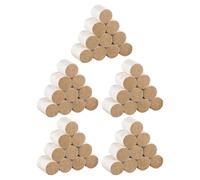 FUNNETOYU Lot de 54 Set de Set de Bâtons D’armoise Naturels Faits la Main pour Moxibustion, Papier Marron, Thermique Solide, pour Relaxation et Bien-