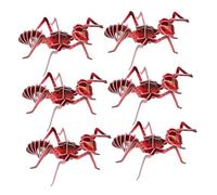 FUNNETOYU Lot De 6 Jouets D'Expérimentation Scientifique Puzzles De Fourmis Jouets D'Insectes Réalistes Kits De Construction De Fourmis Spécimens