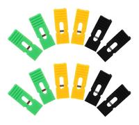 FUNNETOYU Lot de 60 Capuchons de Court-Circuit 2,54 MM Pas, Connecteurs Ouverts et Fermés en Plastique, Couleurs Assorties Noir, Vert, Jaune, pour Circuits Imprimés DVD et Disques Durs,
