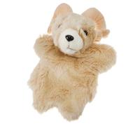 FUNNETOYU Marionnette à Main Chèvre en Peluche Douce, Interactif pour Garçon et Filles, Théâtre de Marionnettes pour Raconter des Histoires, Accessoire Ludique et Éducatif, 1 Pièce