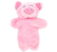 FUNNETOYU Marionnette à Main Petit Cochon 26 Cm en Peluche Coton PP Doux pour Garçon et Filles, Éducatif Créatif et Accessoire de Performance Ludique, Fantoche pour Jeux de Rôle