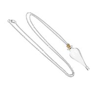 FUNNETOYU Mini Bouteille Verre avec Chaîne Flacon à Souhaits Étanche pour DIY et Décoration Pendentif Collier Bouteille Potion Petite Mini Jar Cadeau Féérique et Portable