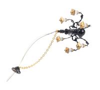 FUNNETOYU Miniature Lustre Décoratif DIY pour Maquette Lampe Suspendue Miniature Réaliste Éclairage Blanc Accessoire Décoratif pour Meubles de Maison de Poupée Modèle de Salle de Séjour