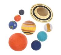 FUNNETOYU Modèle Système Solaire Éducatif pour Garçon Fille Kit Cognitif Montessori Apprentissage Spatial Jeu Dimagination