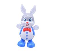 FUNNETOYU Musical Lapin Cartoon sans Batterie pour Garçon Fille Poupée Dansante Chantante Interactive Amusant pour Développement Sensoriel et Coordination