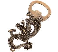 FUNNETOYU Ouvre-Bouteille en Laiton de Dragon Vintage Petit Ouvre-Bière pour Fête Outil Multifonction Décoratif pour Usage Domestique et Réunions Accessoire Original pour Bar et Présents